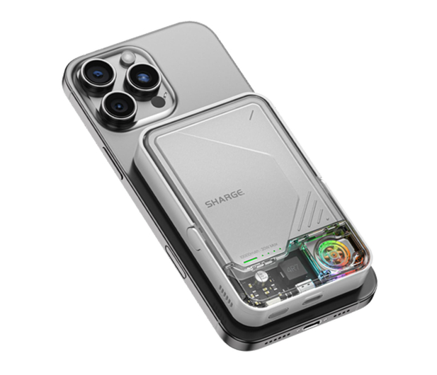 Sharge PowerBank ICEMAG 2 30W Qi2 QC 3.0 PD 3.0 Szary - 1455947 - zdjęcie 3